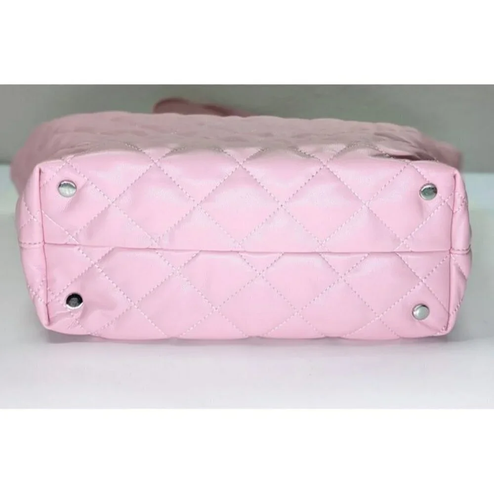 I.N.C. International Concepts Andria Quilted Extra Large Tote Pink (MSRP $100)